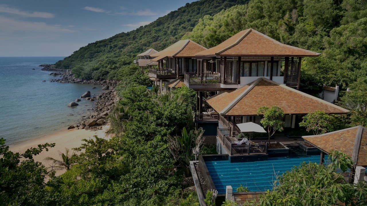 Mediterranean villa with poolside terrace